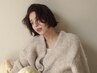 【人気のセットクーポン】カット+縮毛矯正+透明感カラー￥14900