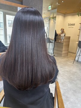 フルール(Fleur) ロングヘア 黒髪 髪質改善トリートメント
