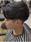 リバースセンターパート/ニュアンスパーマ／ダウンバング/錦糸町