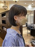 ''丸みのあるシルエット''なミニボブ