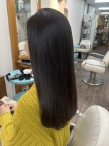 アジュガヘア(ajuga hair)&nbsp;全頭縮毛矯正とデザインカット