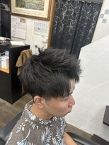 シャンゼ おもろ&nbsp;爽やか束感ツーブロックショート