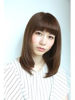 アユラ イオン八戸田向店(AyuRa)&nbsp;シャープなストレートミディ