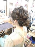 カジュアルシニヨンアレンジ【ヘアアレンジ　立川/立川南/国立】