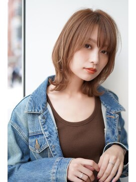 シー バイ ロンド 新宿(Sea by Lond) 【藤原三知代】セミウルフレイヤー外ハネ