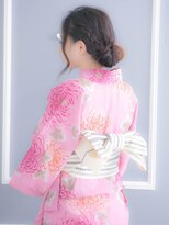 マーブルトウキョウネオリーブ(marbles tokyo neolive)&nbsp;《MARBLES/三茶》☆浴衣・着付け☆編み込みルーズアレンジ