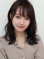 ロンドプランタン 恵比寿(Lond Printemps) Lond佐野 暗髪でもかわいい ゆるウェーブ 愛されセミディ