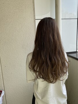 ラべリー 池袋(LOVELEY) ハイライトグラデーション　デザインカラー　【池袋】