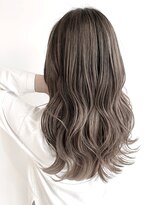 ライリー(riley)&nbsp;rileyバレイヤージュ×ミルクティー