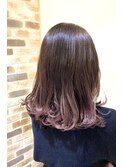 【liberate】ブルージュ×ペールバイオレットインナーカラー