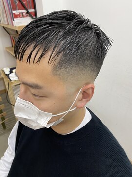 キューズ クラブ(cuz KLUB) 【cuzKLUB】バーバースタイル スキンフェード×クロップ 池袋