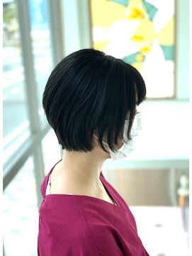 トップヘアー 中庄店(TOP HAIR fuapua) スッキリショートボブ【りり】