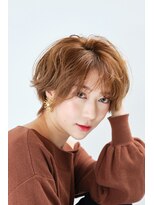 ヘアサロン アティリー(Hair Salon Attirer) 西梅田/ボブ/グレーベージュ/白髪ぼかし【Attirer飯田裕之】