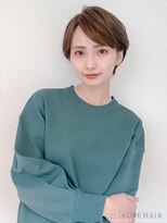 オーブ ヘアー ルージュ 江坂店(AUBE HAIR rouge) 20代・30代_ハンサムショート