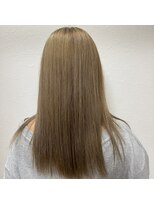 アフロディアンブランシュ(AphrodiaN branche)&nbsp;20代30代40代　ハイトーンカラー　 ミルクティーベージュ