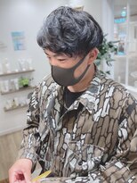 モリオフロムロンドン 松戸店(Morio from London)&nbsp;【松戸 岩口】ネイビーブルー韓国マッシュショート