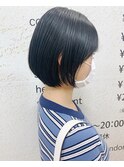 【morio札幌】札幌ショート　大人かわいい黒髪丸みショートボブ