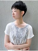 【morio池袋】マッシュショートレイヤー♪