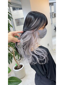 イエナ 渋谷(IENA) インナーカラー ホワイト