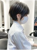 【斉藤航人】大人モードなショートボブ【白髪染め可】【柏】