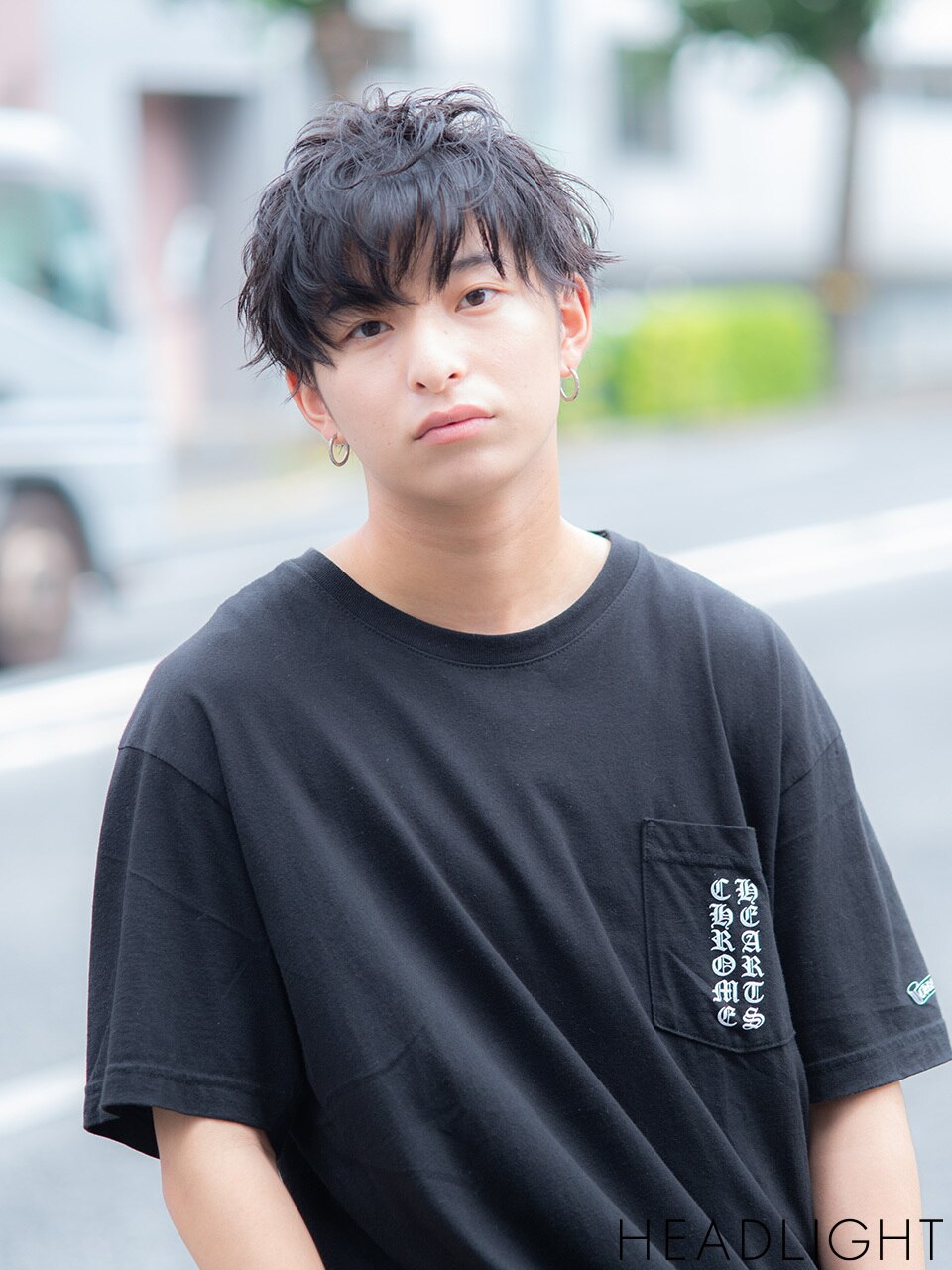 【メンズ】カット+シャンプー　\3800