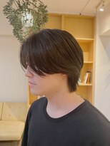 モーブ 代官山(mauve)&nbsp;韓国風エモパーマ×ミディアムウルフ