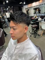 スティーロ 渋谷(Steelo)&nbsp;スキンフェード×アップバング