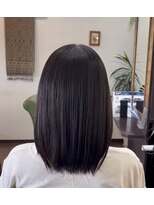 ブラムヘアー(blm hair) 酸性ストレート＋電子トリートメント