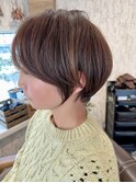 ふんわり丸みシルエット/ショートスタイル