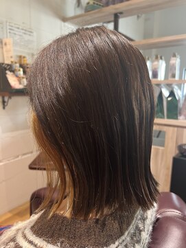 チアー ヘアリラクゼーション(cheer HAIRRELAXATION) インナーカラー＋ミディアムヘア