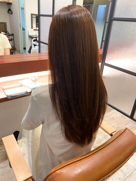 マーリャヘアー(mallia hair) レイヤースタイルレイヤーカットロングレイヤー小顔スタイル