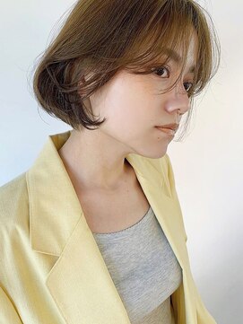 ローブ アオヤマ(LOAVE AOYAMA) ころんっとbob＋ハニーベージュ　20代30代