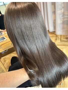 リベラル(liberal) オリーブブラウンヘアー＋オーダーメイドトリートメント【20代】