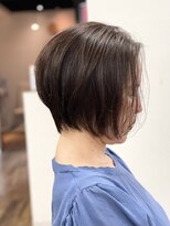 ジールヤマグチ 朝霧駅前店 前下がりショートボブ★【白髪ぼかし】