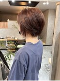 大人可愛い♪ショート×ラベンダーカラー
