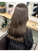 ブリーチなしカラー オリーブベージュ