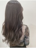 ハイライト×ラベンダーグレージュ