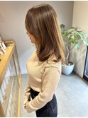 ブリーチなし明るめオリーブベージュ