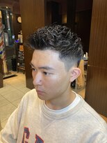 ヘアーモードキクチ 神田日銀通り店&nbsp;フェードパーマ　アイロンパーマ