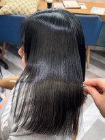 ロンドアベニール 北千住(Lond avenir)&nbsp;イメチェン外ハネボブ美髪ワイドバングレイヤー髪質改善縮毛矯正