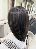 白髪ぼかしオリジナルハイライト