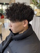ルシードスタイルレーヴ(LUCIDO STYLE REVE) 【長野市/メンズ】カット×パーマ