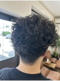 men's/poodle perm