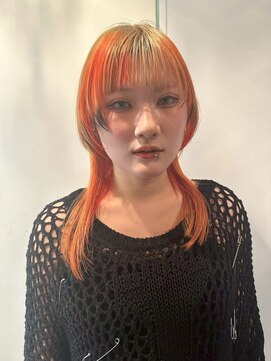 フォークロア 本店(Folk Lore) マッシュウルフ/デザインカラー