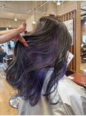 インナーカラーパープル