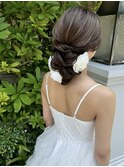 ブライダルヘアセット