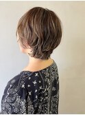 【asuka】レイヤーショート　ハイライトカラー