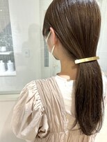 シーナ(scena)&nbsp;【ヘアアレンジ】シンプルがおしゃれなヘアアレンジ