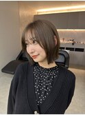パツっとウェーブボブ