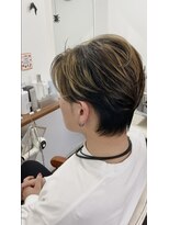 ヘアーアンドメイクアップモパ&nbsp;センター分け